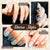 Nail art silicone stamps for fingertip modeling