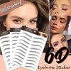 6D imitation ecological eyebrow sticker makeup tool