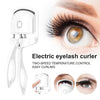Electric Lash Curler with Silicone Heating Pads Professional No Pitching Long Lasting