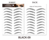 6D imitation ecological eyebrow sticker makeup tool